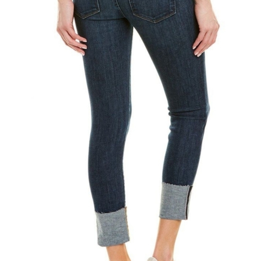 Joe's Brussels Cropped Cuffed Jeans Medium Wash Size 27